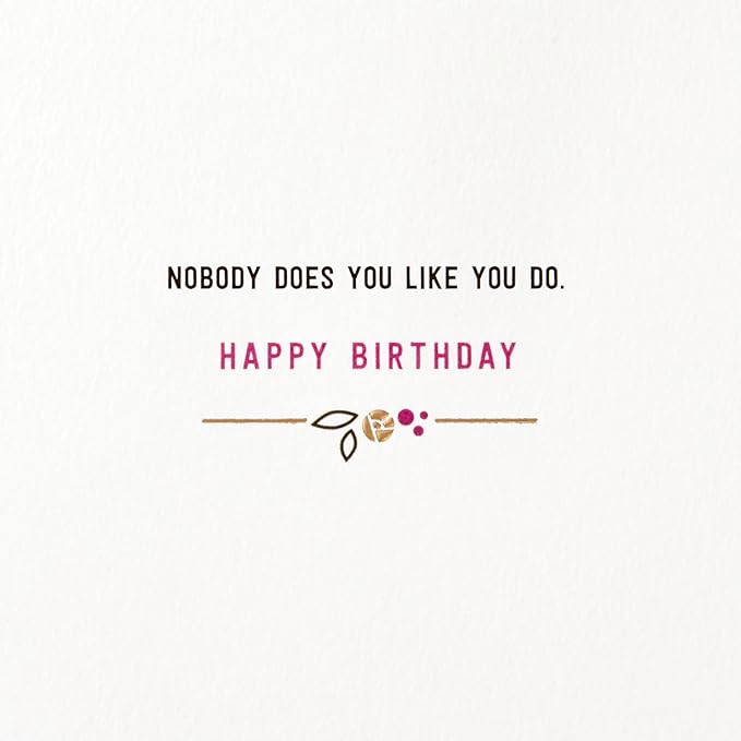 Hallmark Signature Birthday Card for Her (Sassy and Classy Flag)