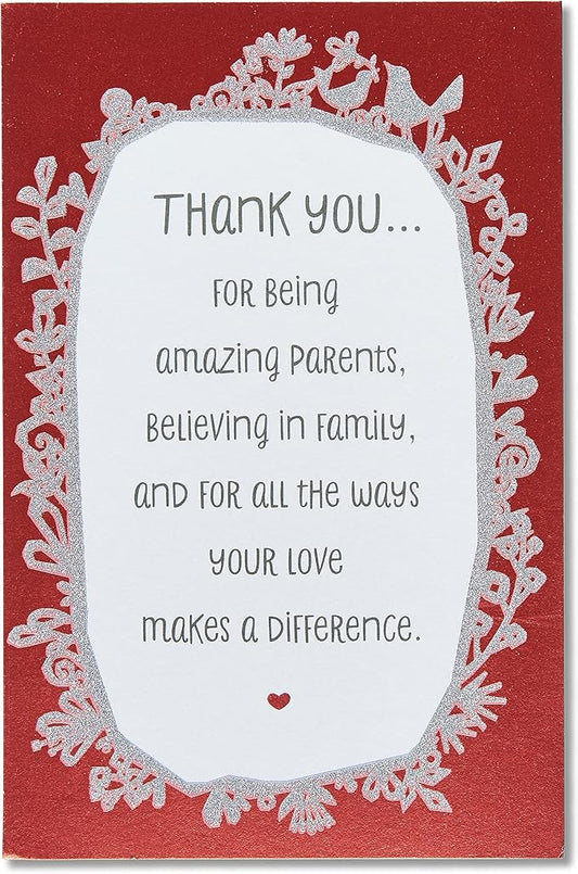American Greetings Anniversary Card for Parents (Thank You)